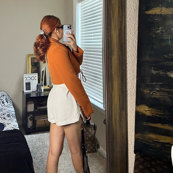 Cropped blazer - Picture 5 of 6